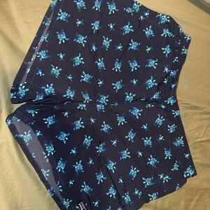 Patagonia Navy and Blue Floral Shorts